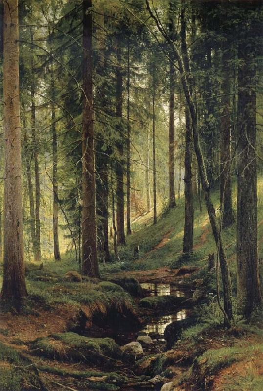 The Brook in the Forest, Ivan Shishkin